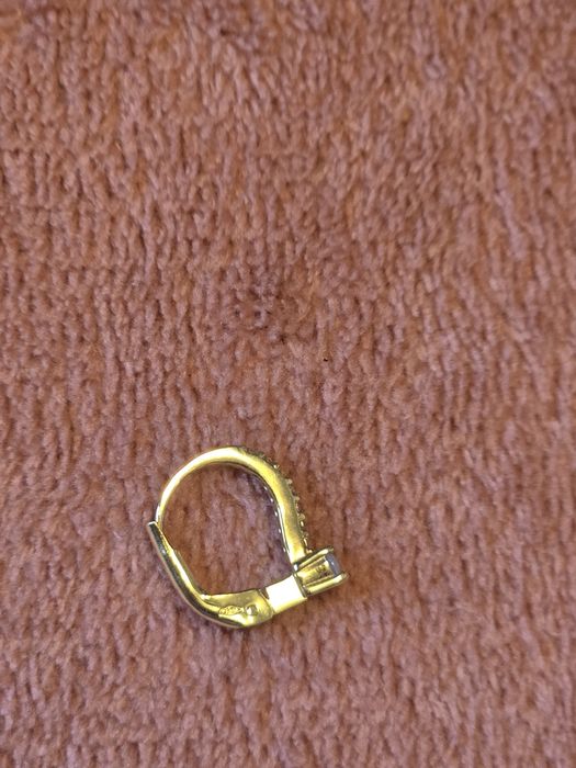 Cercei aur 18 K fetita