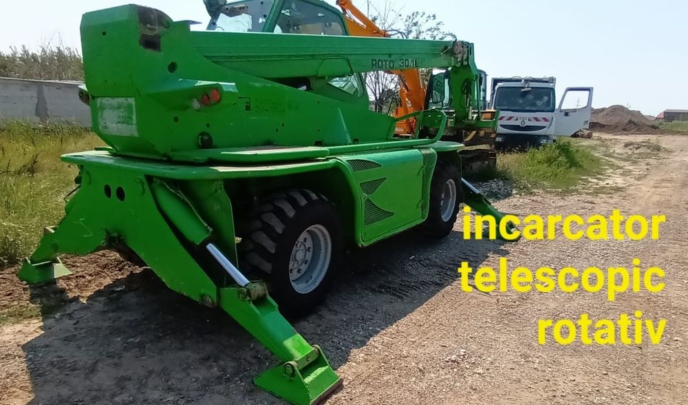 Manitou merlo 30-16 ROTATIV  incarcator  cupa+furcifrontal