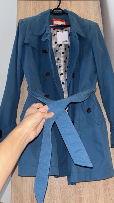 Trench coat jacheta LOVE MOSCHINO