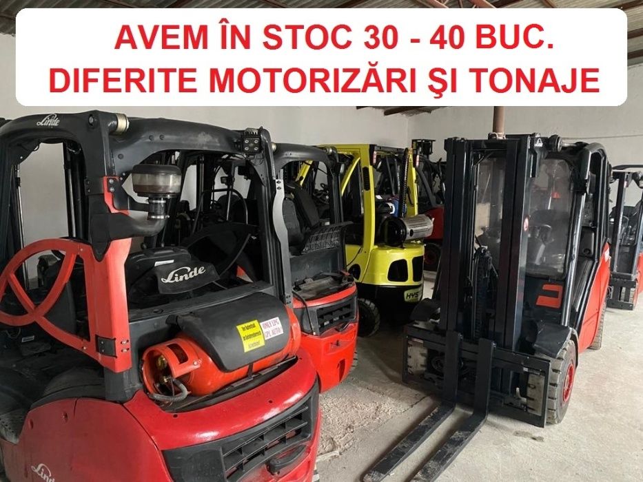 Stivuitoare GERMANE de vanzare sau de inchiriat in toata Romania