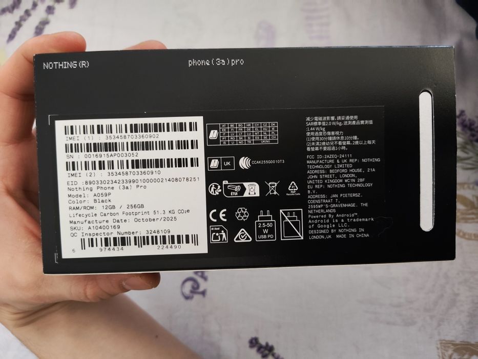Продам Nothing Phone 3a Pro 256gb