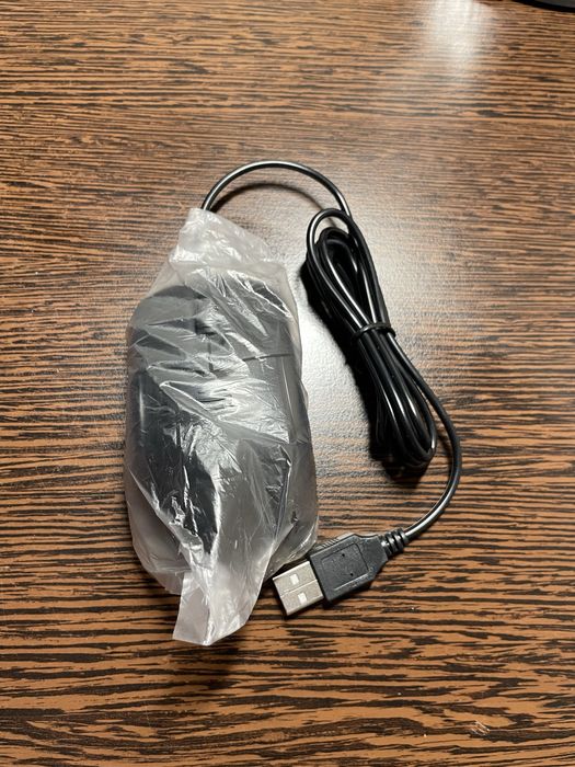 Оптична мишка, черна