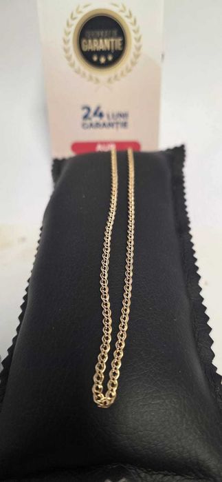 Lant aur 14 k 3.77 grame certificat de garantie b33317 (ag15)
