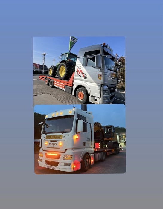 Transport utilaje/camioane/auto