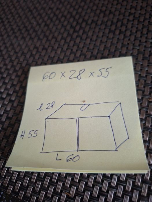 Dulap suport baza chiuveta nefolosit nou