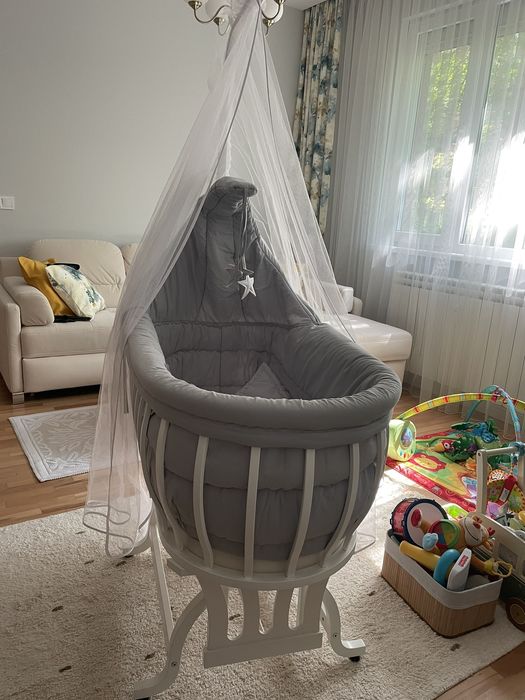 + бонус! Бебешко легло с балдахин