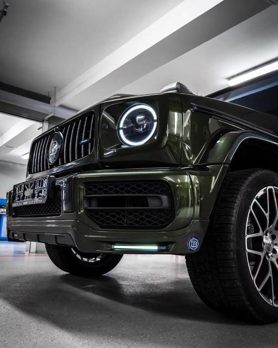 Mercedes Benz G63 Brabus передний спойлер