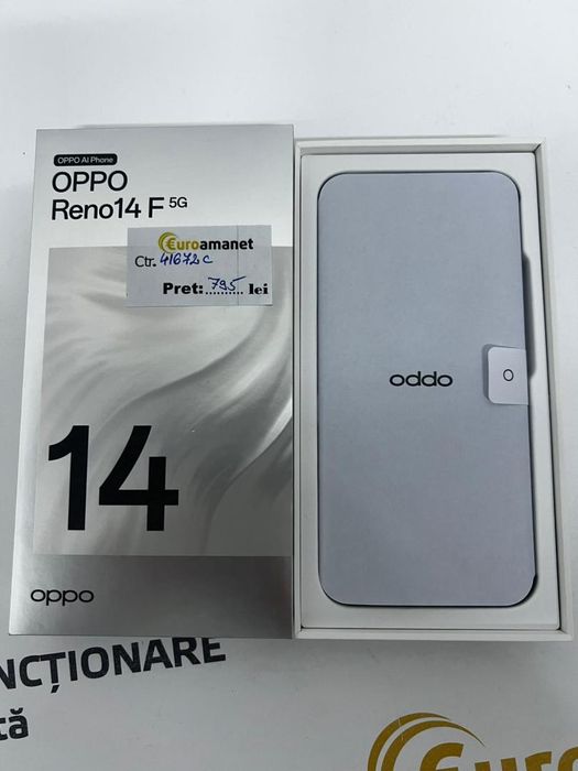 Telefon mobil OPPO Reno14 F, Dual SIM, 8GB RAM, 256GB -I-