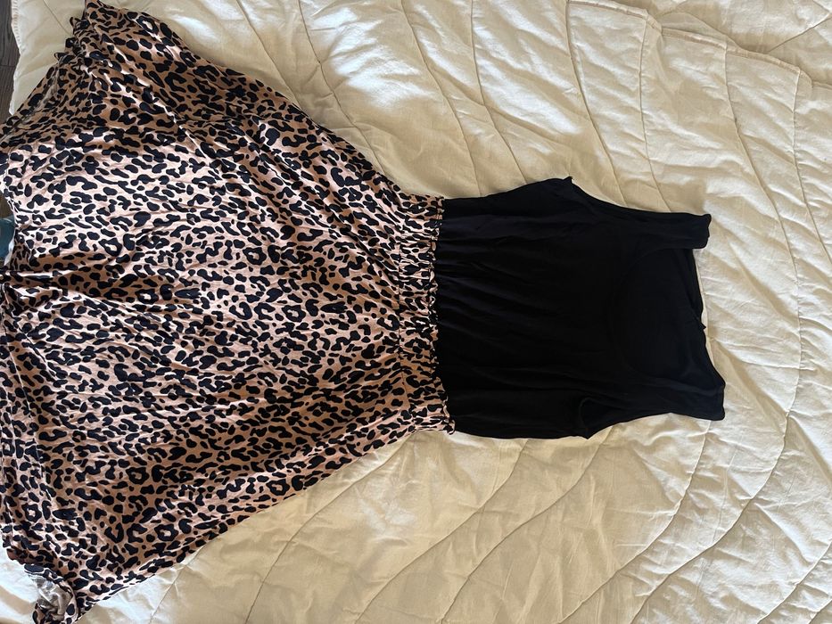 Рокля Buffalo с джобове – леопардов принт