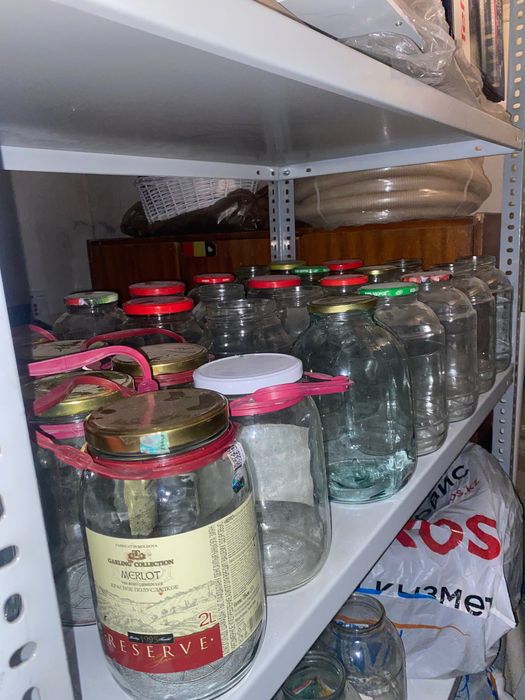 Банки стеклянные