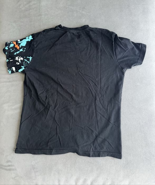 Tricou Love Moschino negru cu imprimeu, mărimea M