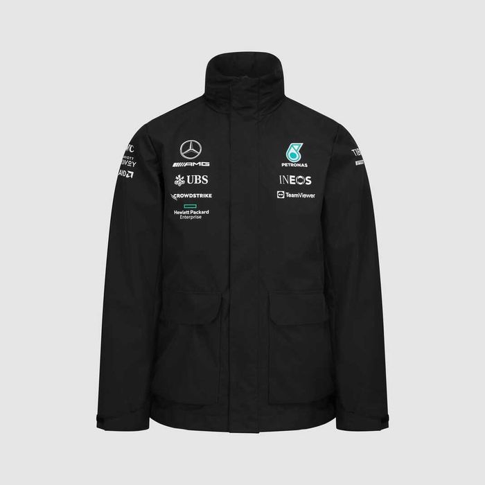Mercedes AMG F1 Team Rain Jacket - Оригинално мъжко яке