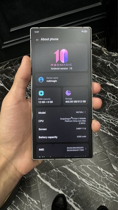 Red magic 9s pro plus 512