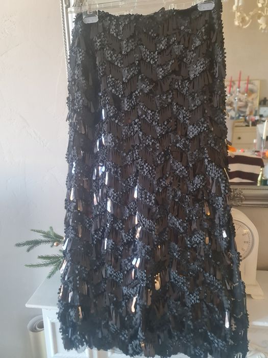 Сет Zara, нова пола с пайети, пуловер  Parricia Pepe