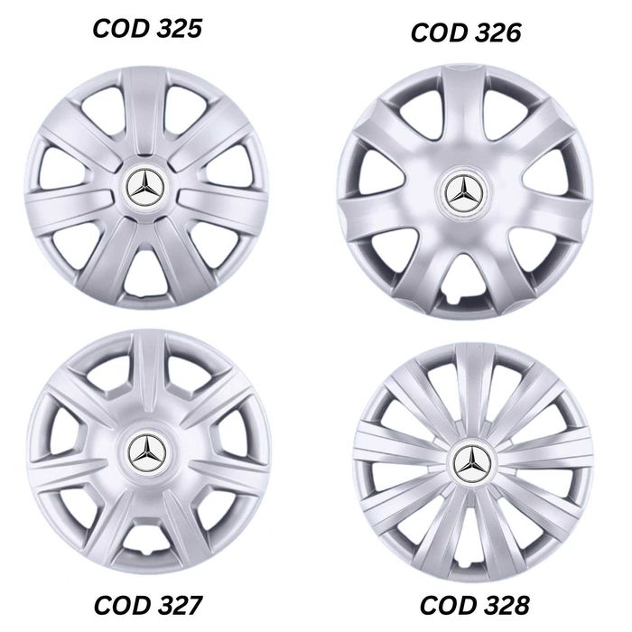 Capace roti R15 Mercedes diverse modele, pentru jante de tabla