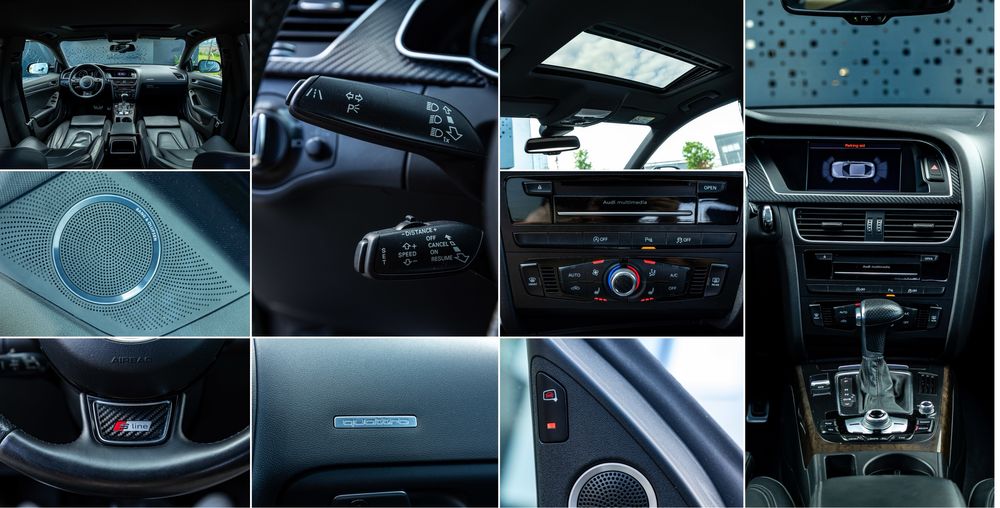 Audi A5 2.0 TDI / S-line / Quattro /  190cp /Trapa/Distronic/Garanție/Rate