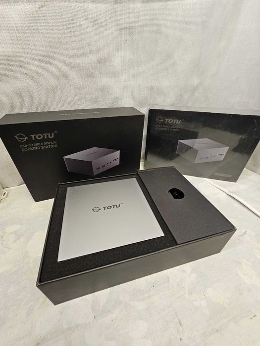 Statie Docking TOTU USB-C Triple Display 4K - Model TT-DC001A - Noua