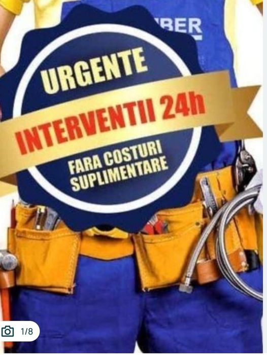 Instalator cel mai ieftin de piata non stop