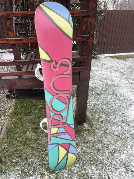 Placa snowboard trans + legaturi