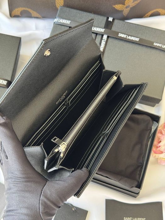 Saint Laurent Monogram Large Flap Wallet