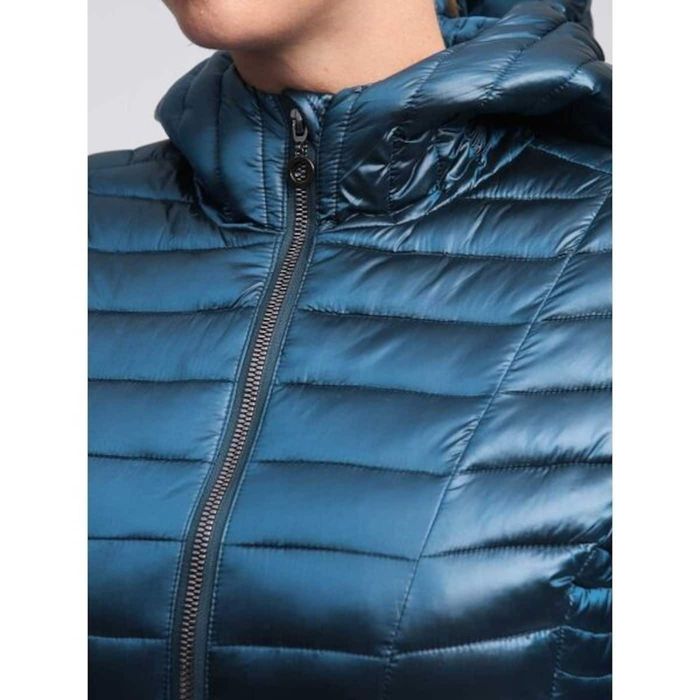 Geaca dama Loap turcoaz cameleon, marimea 36/S + Bijuterie Cadou!
