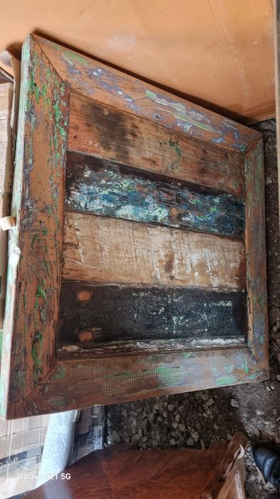 Masă Stejar Cafenea Shabby-chic