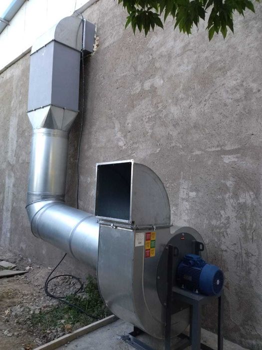 монтаж вентиляции