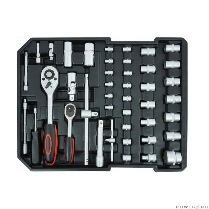 Troller (set) trusa de scule, chei cu 154 de piese Notig