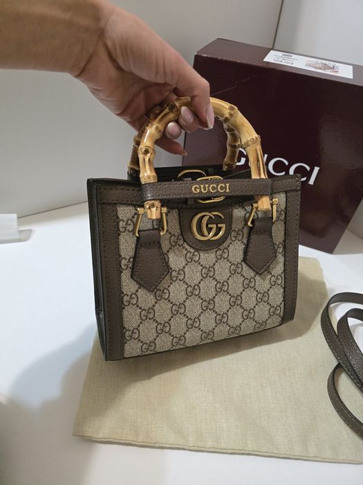 Налична чанта Gucci Diana Bamboo Mini