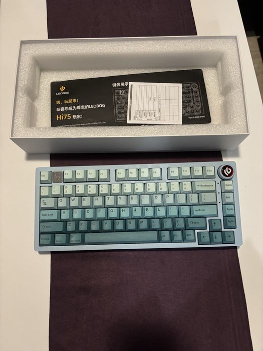 Алуминиева механична клавиатура Epomaker Hi75