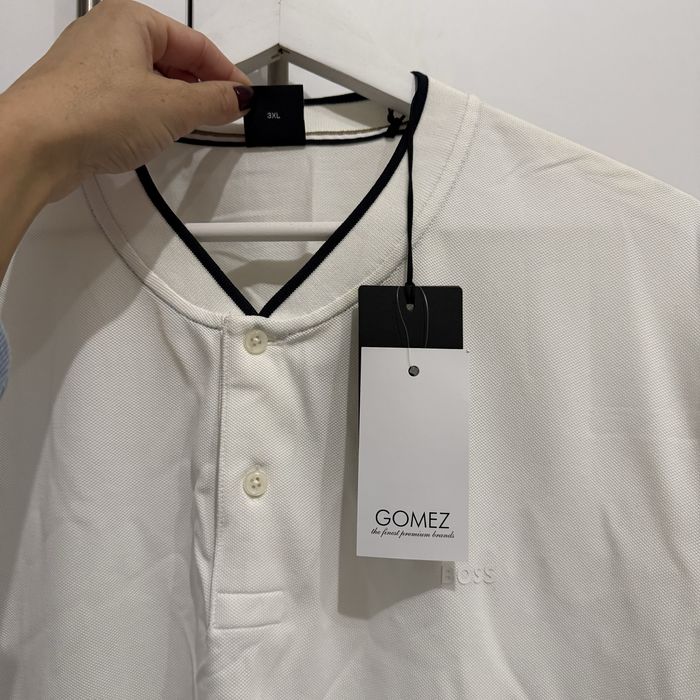 Boss тениска без яка