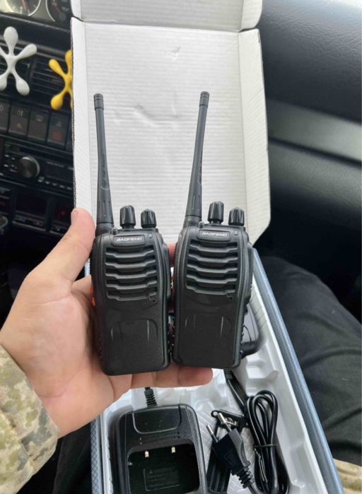 Радиостанция на прокат 3км Рация в аренду Связь портативная станция