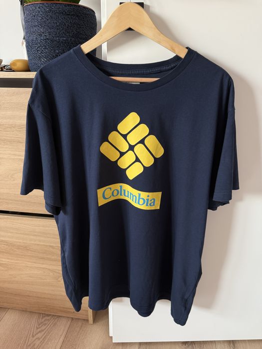 Tricou COLUMBIA Albastru Inchis Barbati | Marime XXL