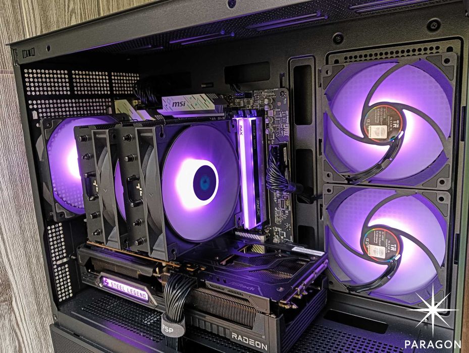 Геймърски компютър Ryzen 7 7800x3D/RX 9070XT/32 GB RAM/1TB SSD