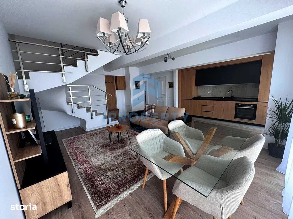 Central Adress 3 camere duplex cu loc de parcare si terasa