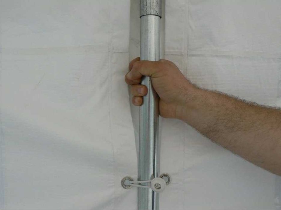 Шатри 100% водоустойчив PVC от 3х2м до 3х12м