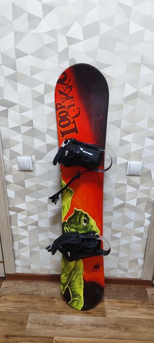 Продам сноуборд 144 см + крепления