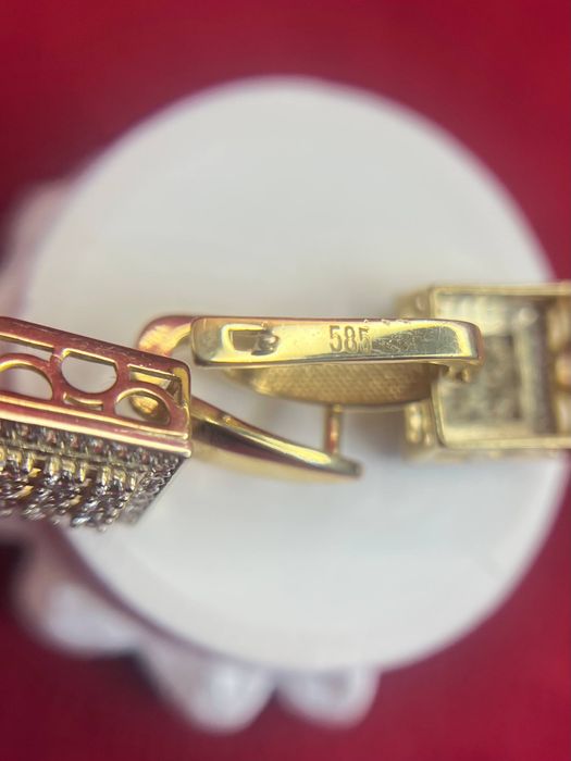 Золотые серьги/BariBarShop/0•0•24