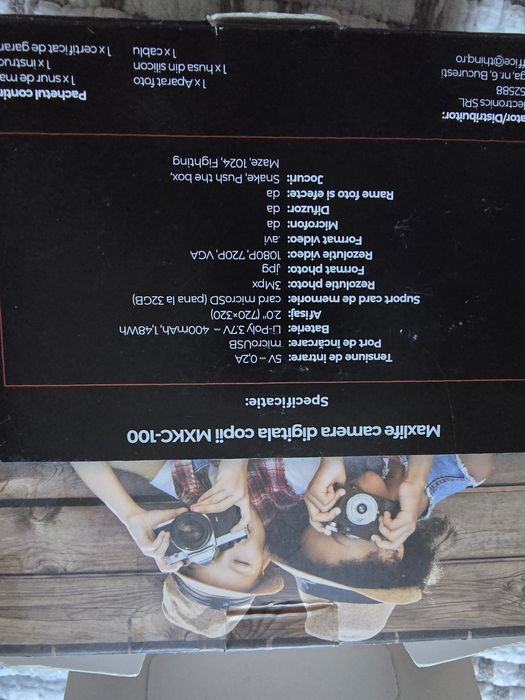 Camera foto digitala copii