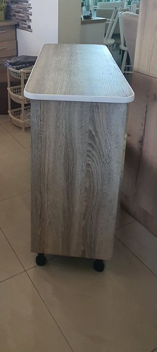 Masă Tip Consolă Și Cuier ALB Clasic&Modern