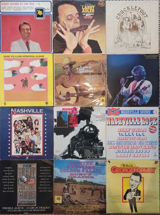 Gabi Luncă, Romica Puceanu, jazz rock country soundtrack discuri vinil