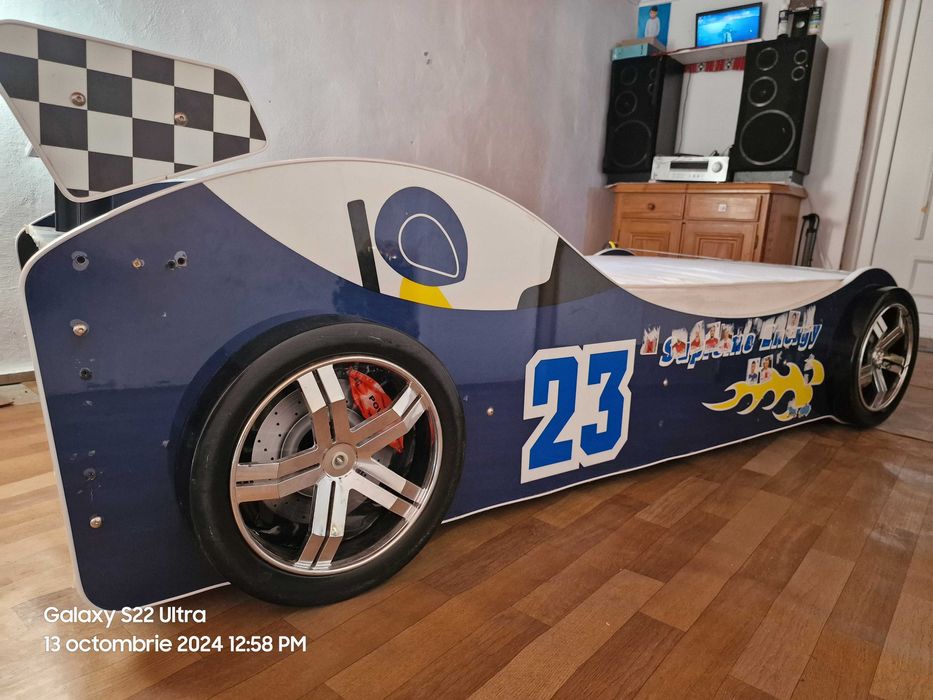 Pat mașinuțe  pentru copii