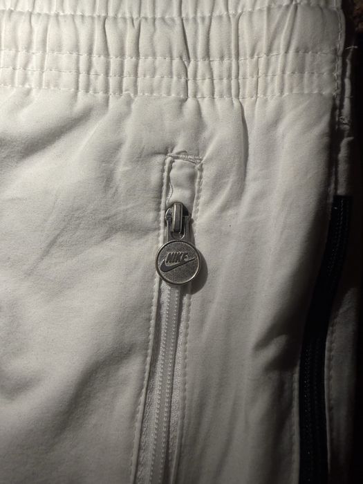 Pantaloni Nike de fas, alb curat, marimea XL