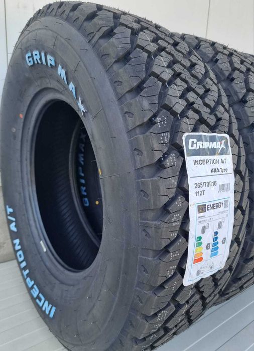 265/70 R16, 112T, GRIPMAX, Inception All Terrain, Anvelope mixte M+S