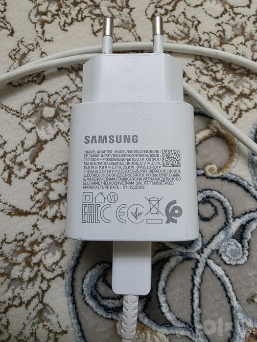 Samsung 25Wat зарядка