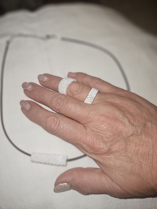 Bijuterii set cusute manual