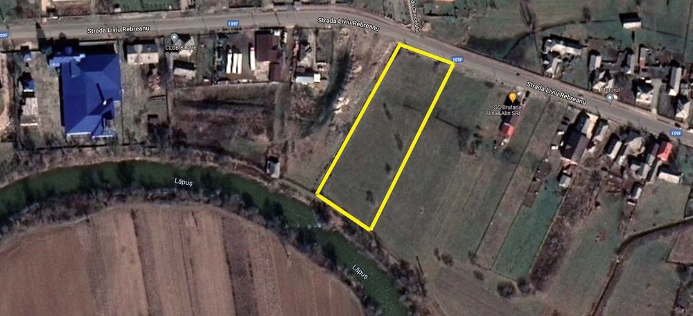 Intravilan Rebreanu. Loc casa Targu Lapus