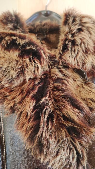 Кожено палто , отлично качество нов модел