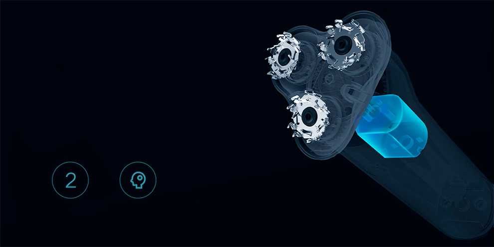 Электробритва, портативный триммер Xiaomi S500