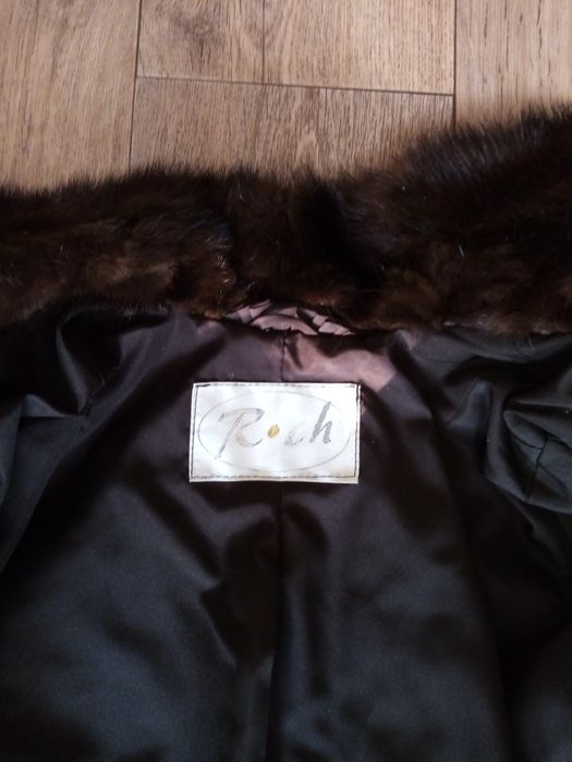 Шуба НОРКА натуральная.